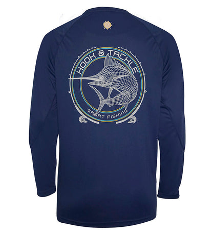Men's Marlin Wired L/S UV Fishing Shirt