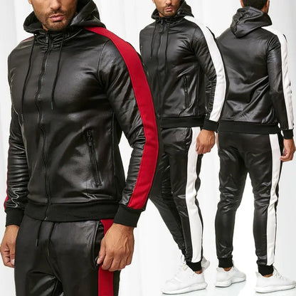 Universal Sweat Suit Hooded Jacket Pants Set