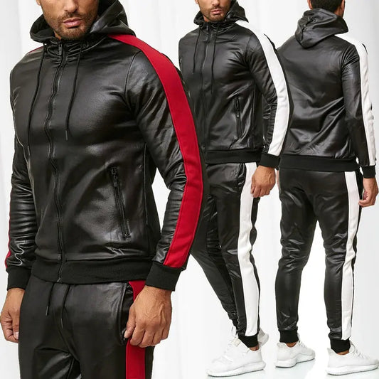 Universal Sweat Suit Hooded Jacket Pants Set