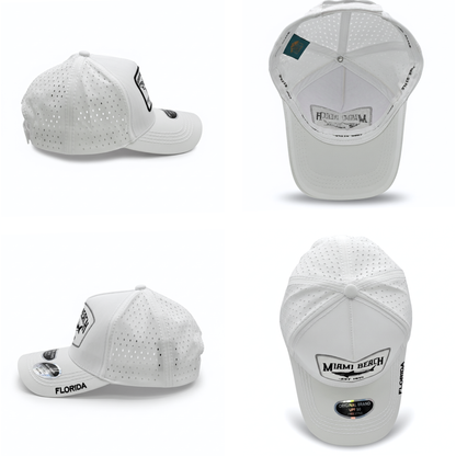 Miami Beach Shark Hat – Premium A-Frame