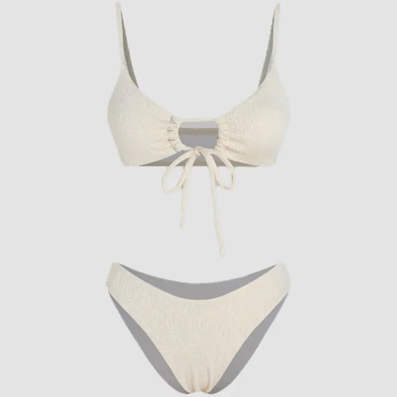 New Style Two-Piece Bikini Cutout Swimwear Set