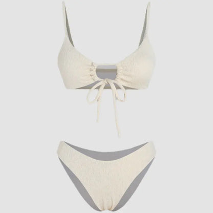 New Style Two-Piece Bikini Cutout Swimwear Set