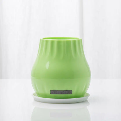 Smart Music Flower Pot with Bluetooth Speaker and Lights