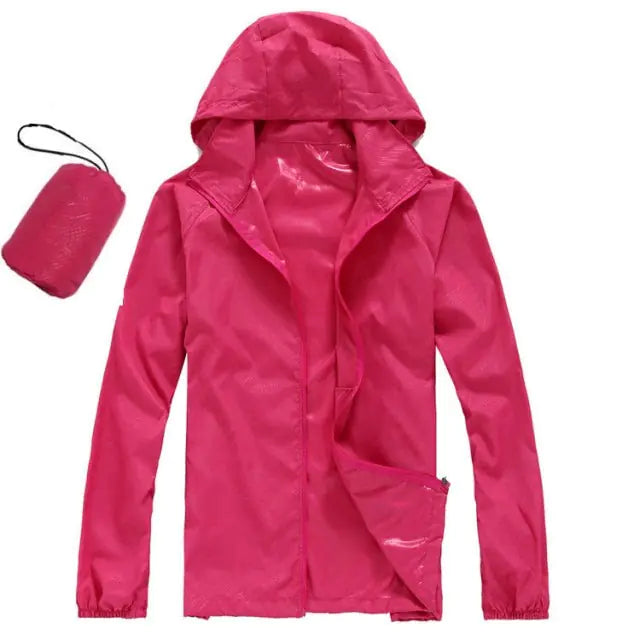 Collapsible Rain Hoodie