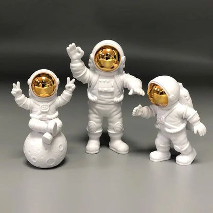 Astronaut Yellow Moon Ambient Light Ornament