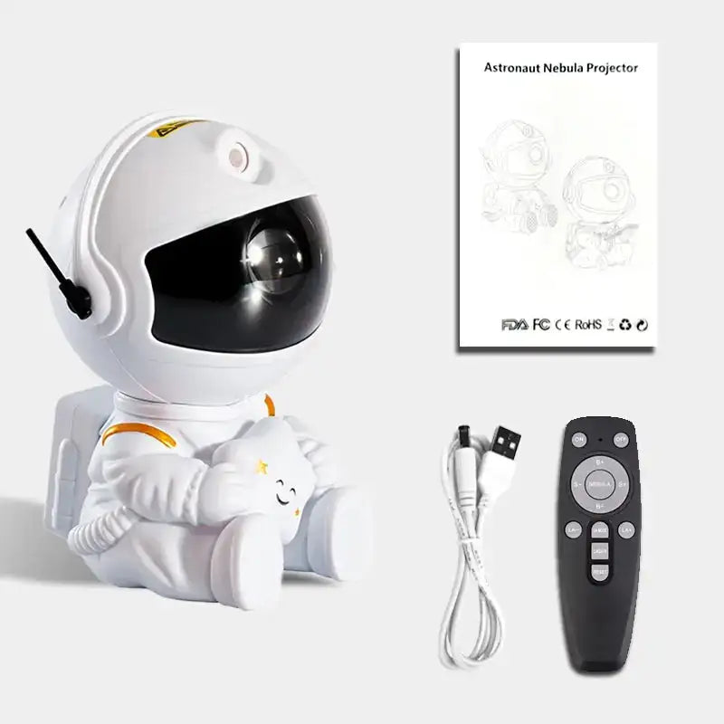 Astronaut Star Galaxy Night Light Projector For Kids Bedrooms