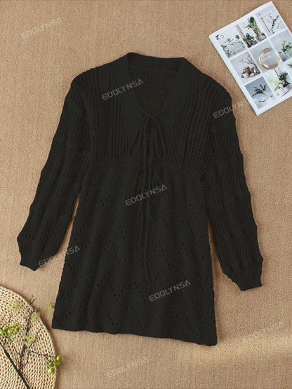 Bali Knit Beach Mini Dress
