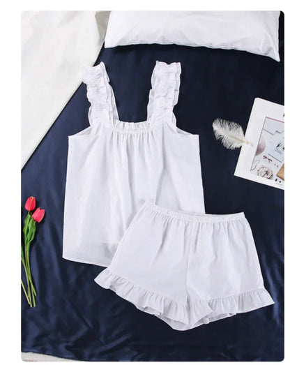 Boho Cotton Sweetheart Lounge Set