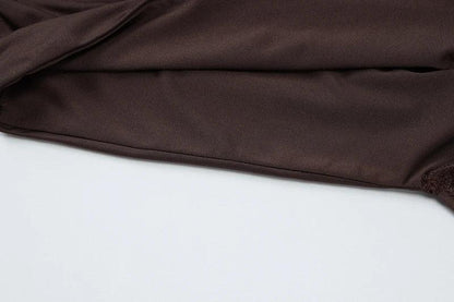 Melissa Draped & Ruched Mini Dress