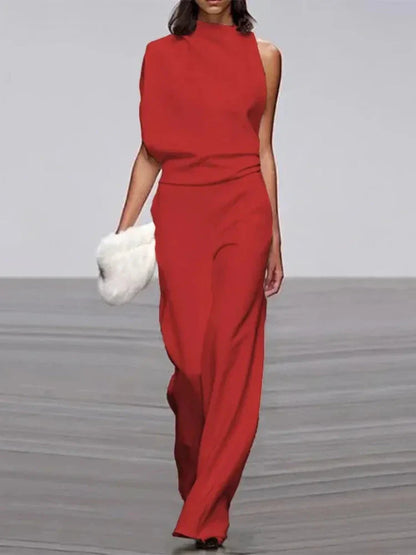 LUX Designer Wide Leg Jumpsuit