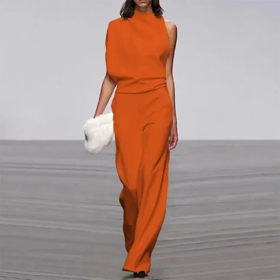 LUX Designer Wide Leg Jumpsuit