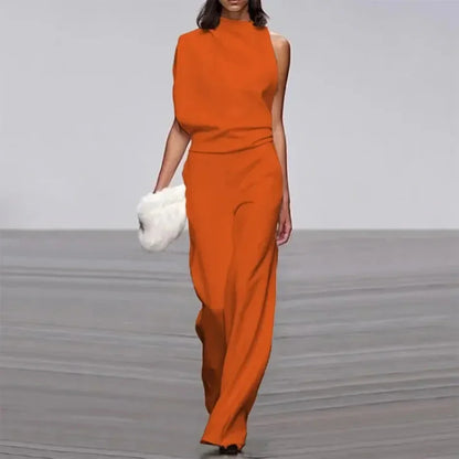 LUX Designer Wide Leg Jumpsuit