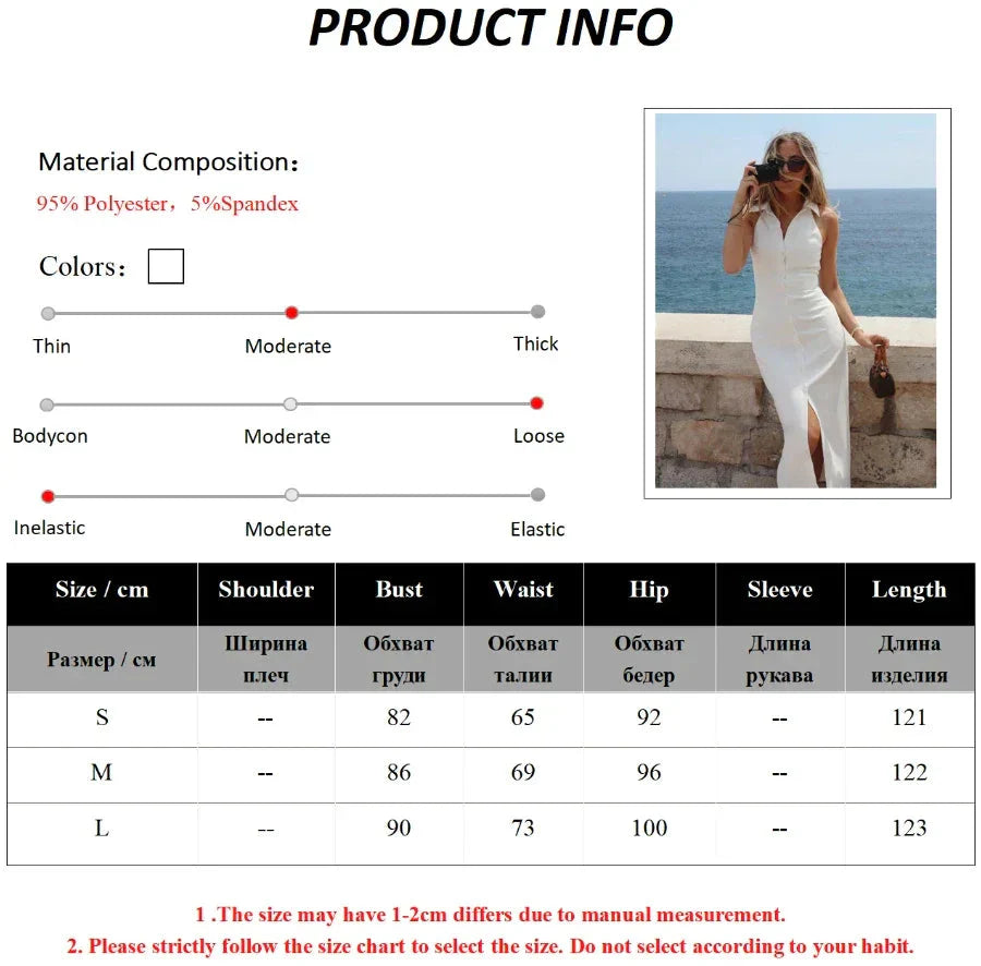 Sasha Summer Slim Fit Maxi Dress