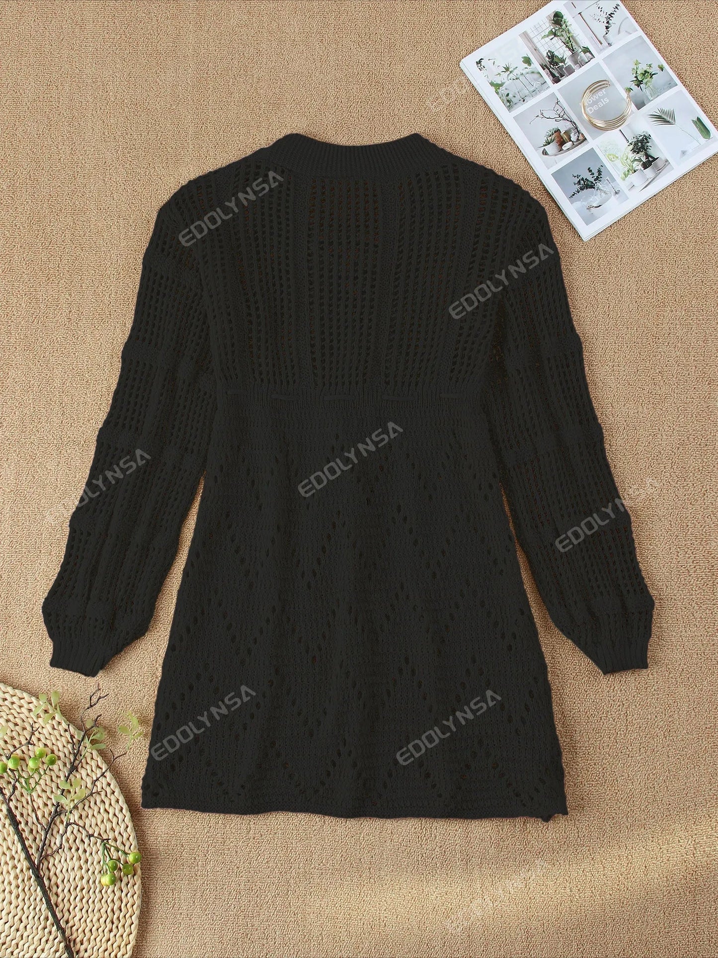 Bali Knit Beach Mini Dress