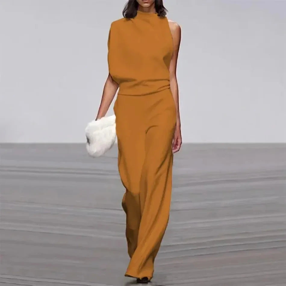 LUX Designer Wide Leg Jumpsuit