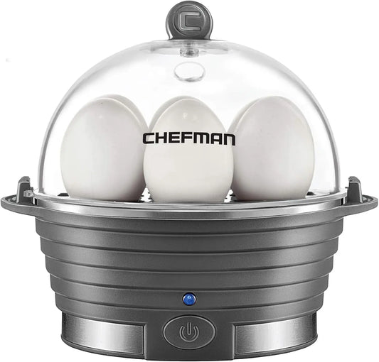 🍳 6‑Egg Rapid Electric Cooker – Steam, Poach & Boil with Ease