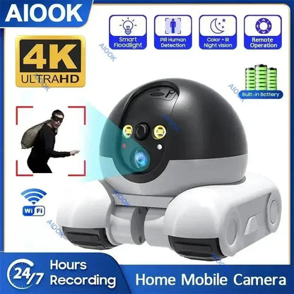 Pet Mobile Camera HD 8MP 4K