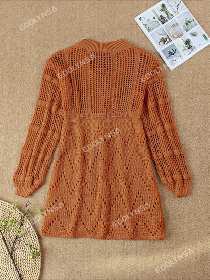Bali Knit Beach Mini Dress