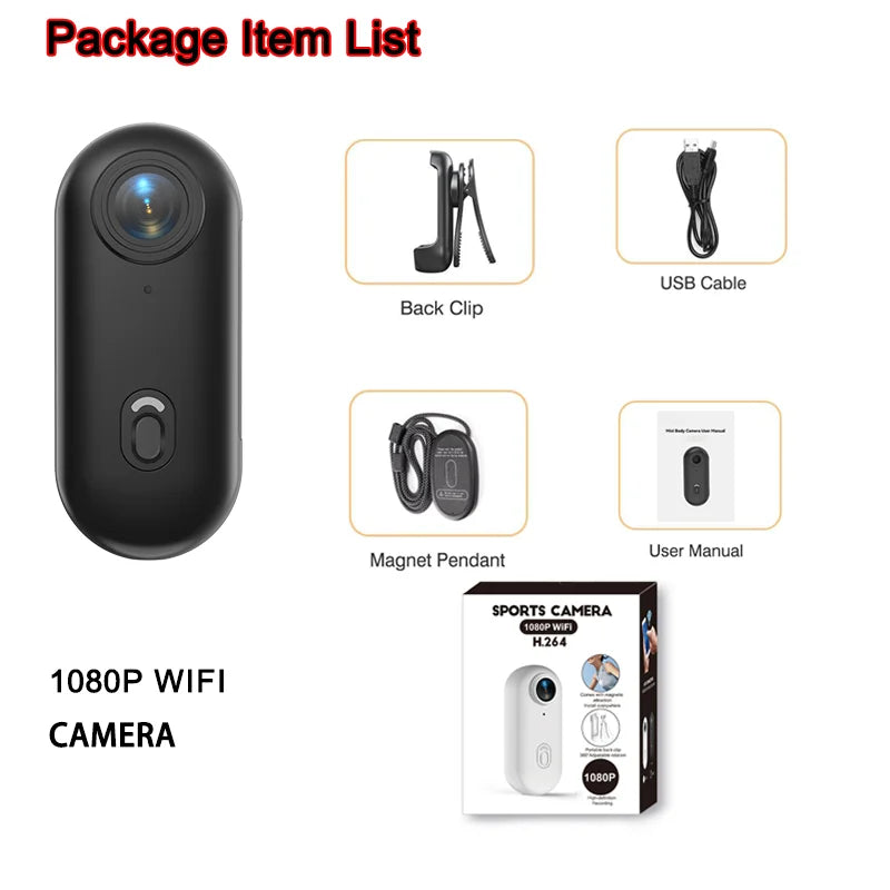 4K Mini Vlog Camera with WiFi