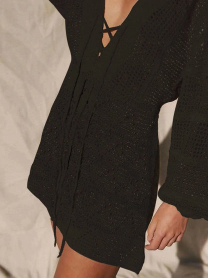 Bali Knit Beach Mini Dress
