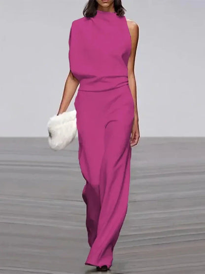 LUX Designer Wide Leg Jumpsuit