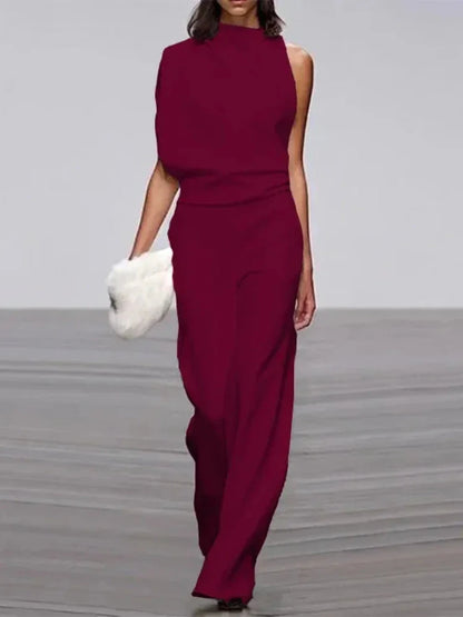 LUX Designer Wide Leg Jumpsuit