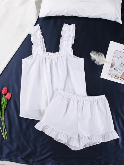 Boho Cotton Sweetheart Lounge Set