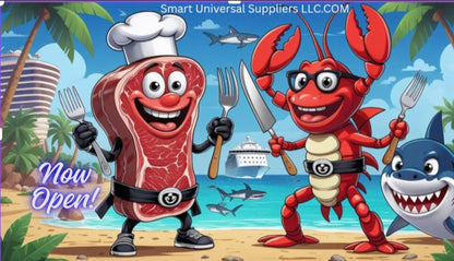 SUPREME QUAILTY SEAFOOD 6 PACK SETS.