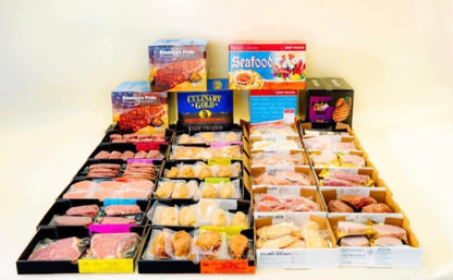 SUPREME QUALITY 6 PACK PORK SET.