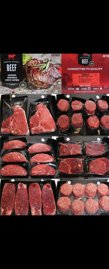 SUPREME QUALITY 6 PACK PORK SET.