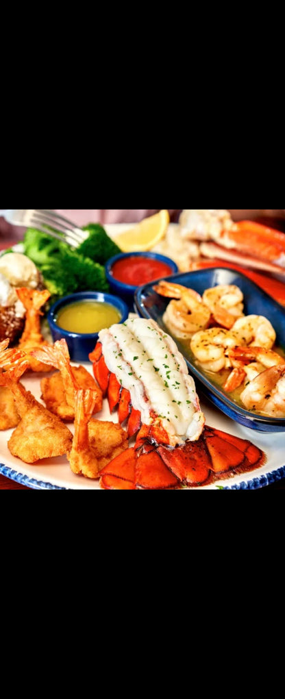 SUPREME QUAILTY SEAFOOD 6 PACK SETS.