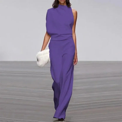 LUX Designer Wide Leg Jumpsuit