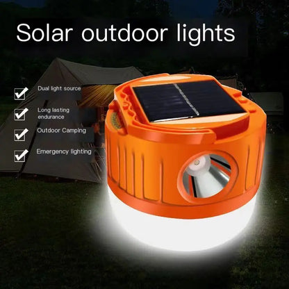 Solar Lantern Bulb - Portable Outdoor Camping Light