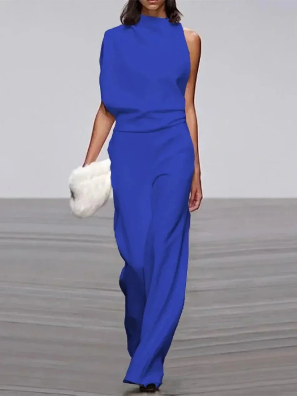 LUX Designer Wide Leg Jumpsuit