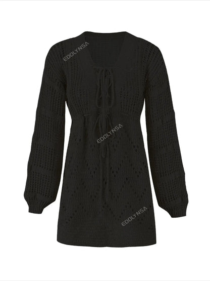 Bali Knit Beach Mini Dress