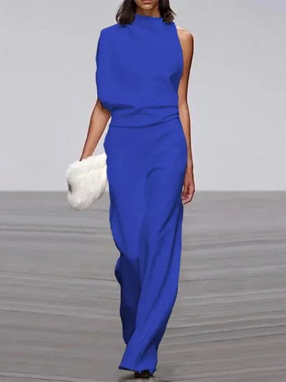LUX Designer Wide Leg Jumpsuit