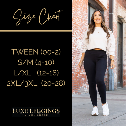 Mila -  NAVY Bootcut Leggings with Pockets