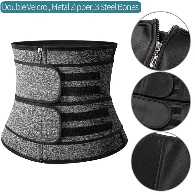 Universal Women's Steel Boned Waist Shaping Trimmer Belt
