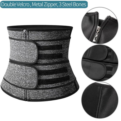 Universal Women's Steel Boned Waist Shaping Trimmer Belt