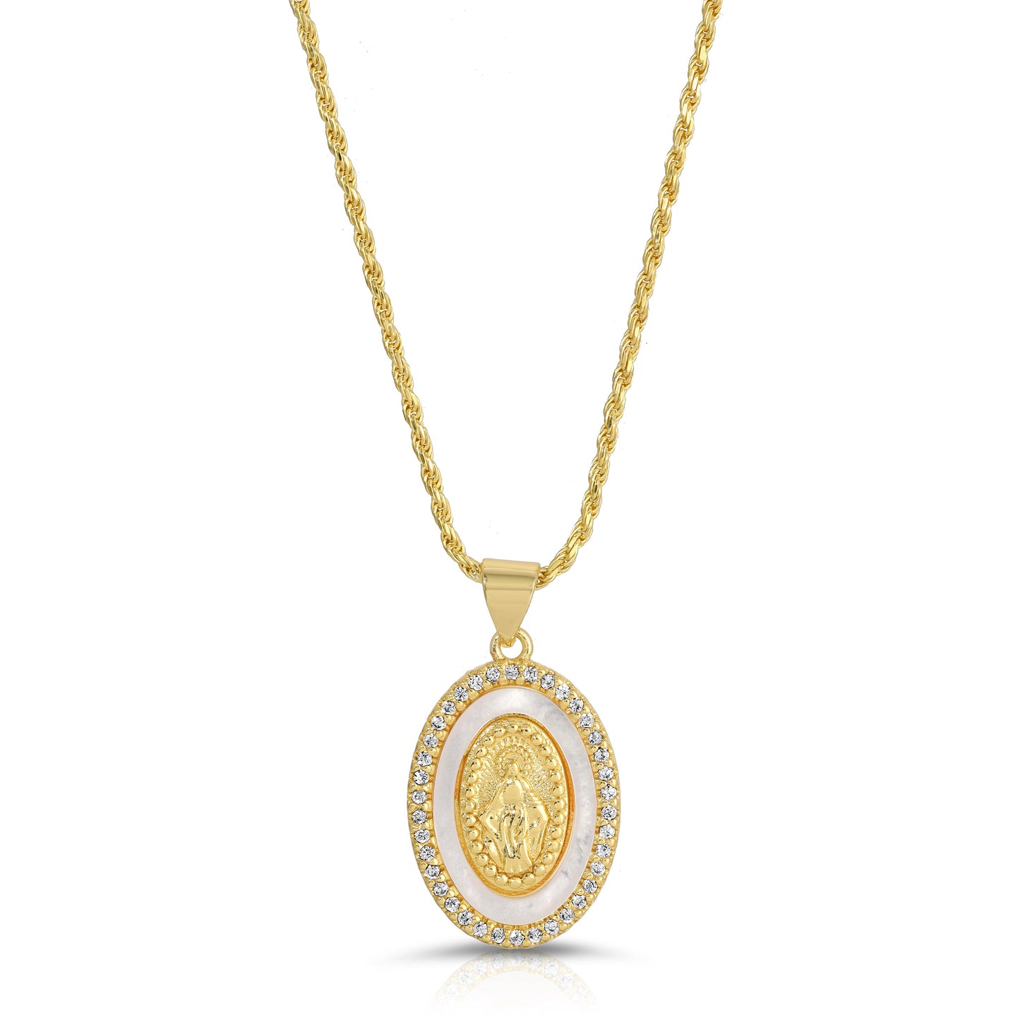 Holy Mother Mary Necklace