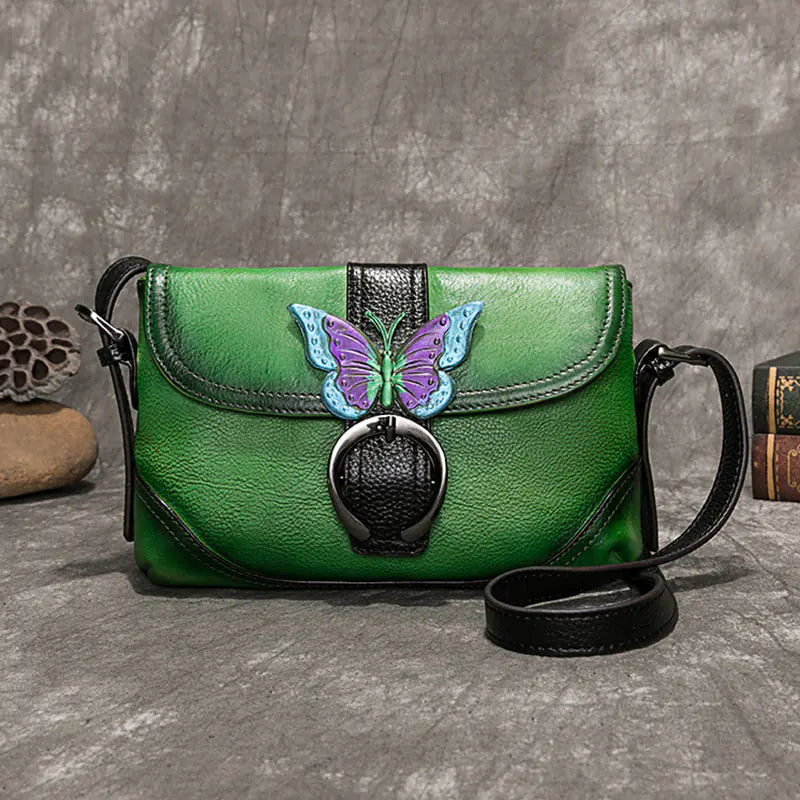 Vintage Chinese Style Handcrafted Shoulder Bag for Women