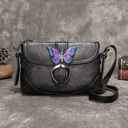 Vintage Chinese Style Handcrafted Shoulder Bag for Women