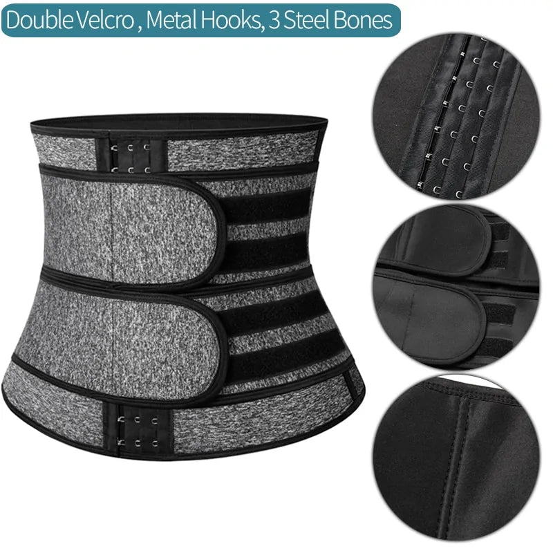 Universal Women's Steel Boned Waist Shaping Trimmer Belt