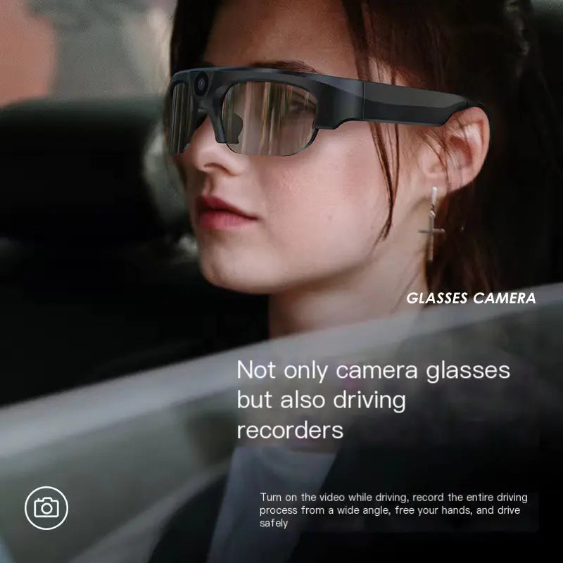 Smart Glasses HD 1080P Sports Sunglasses with Camera