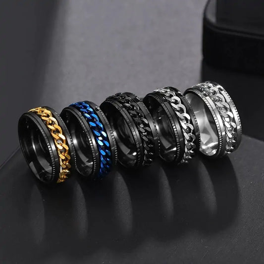 Universal Rotating Anxiety Fidget Rings