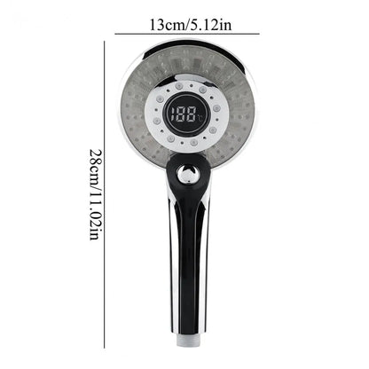 Universal Temperature Control Shower Head
