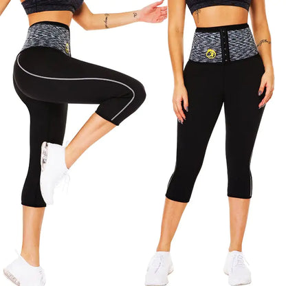 Compression Waist Yoga Fitness Sweat Pants