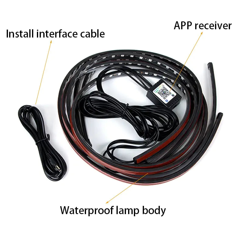 Car Flexible Ambient Atmosphere Lamp