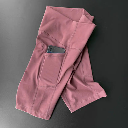 Women's European and American Yoga Five-Point Shorts