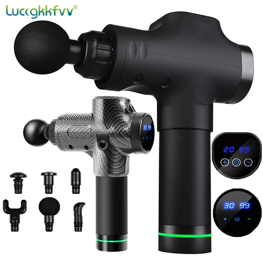 Universal LCD Display Massage Gun Deep Muscle Massager